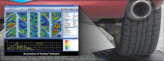 汽車測量壓力分布系統