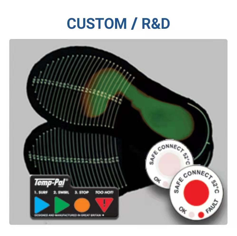 觸覺觸覺表面溫度顯影紙